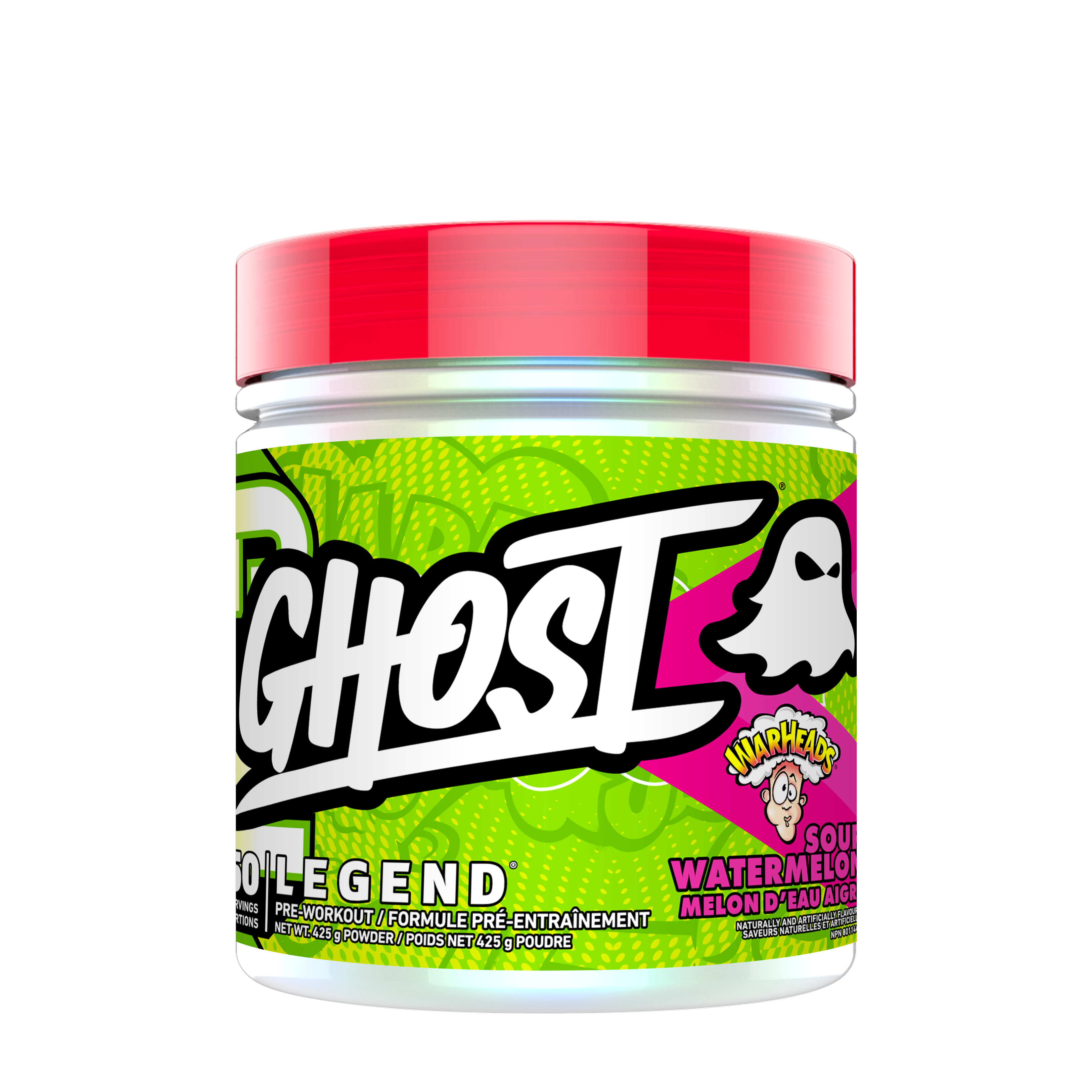 LEGEND&reg; Pre-Workout - WARHEADS&reg; Sour Watermelon WarHeads Sour Watermelon | GNC
