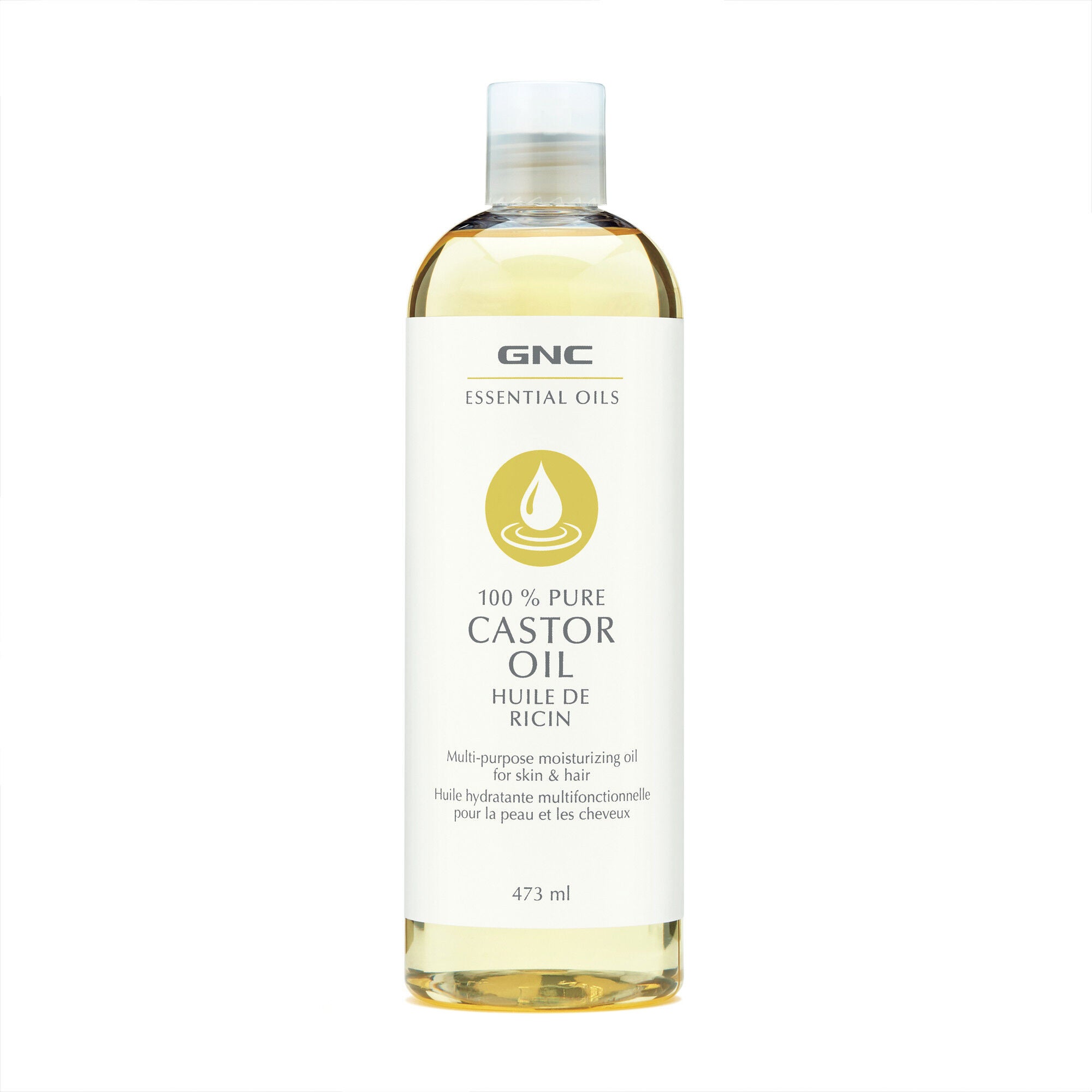 GNC ESSENTIAL OILS 100% Pure Castor Oil
