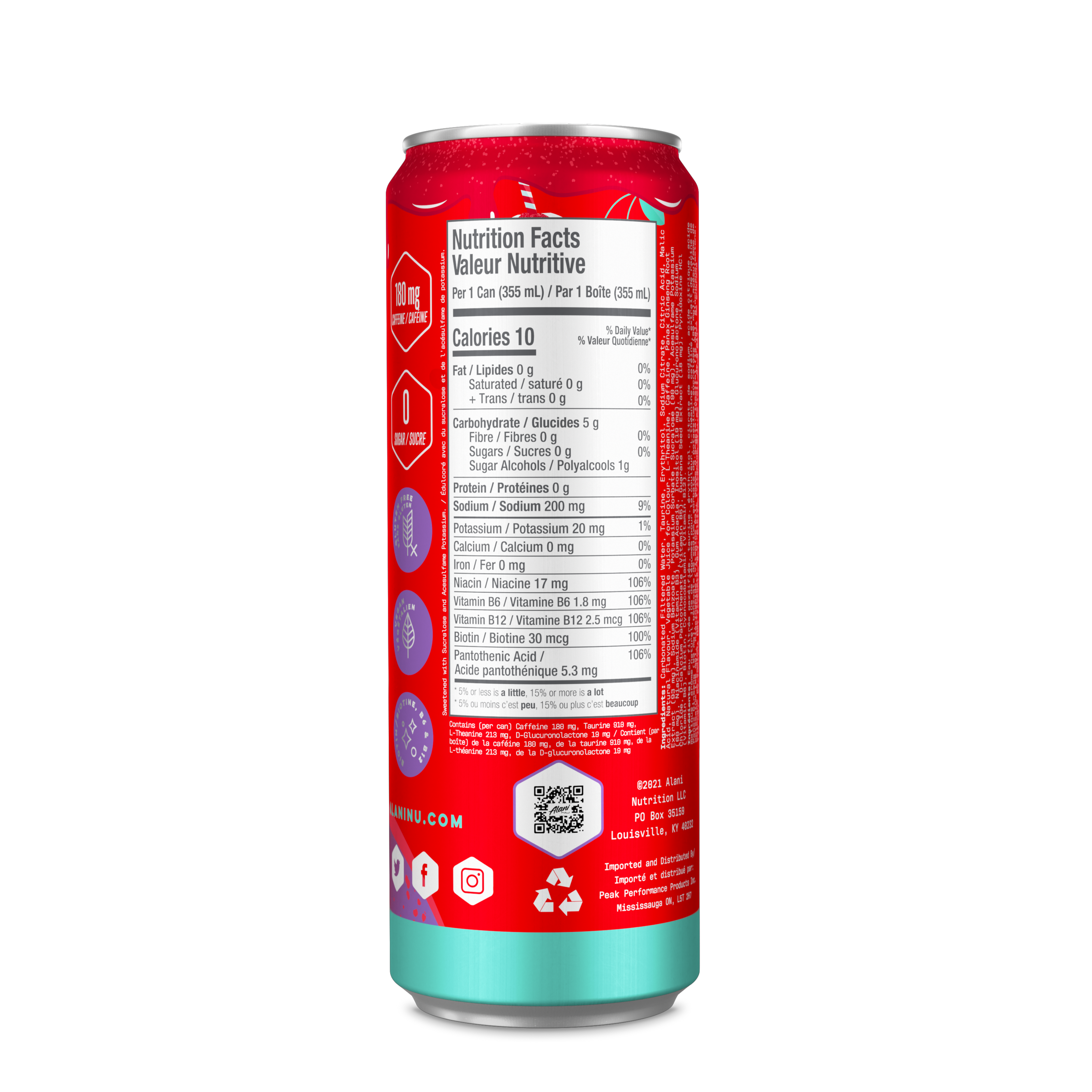 Alani Nu Cherry Slush  | GNC