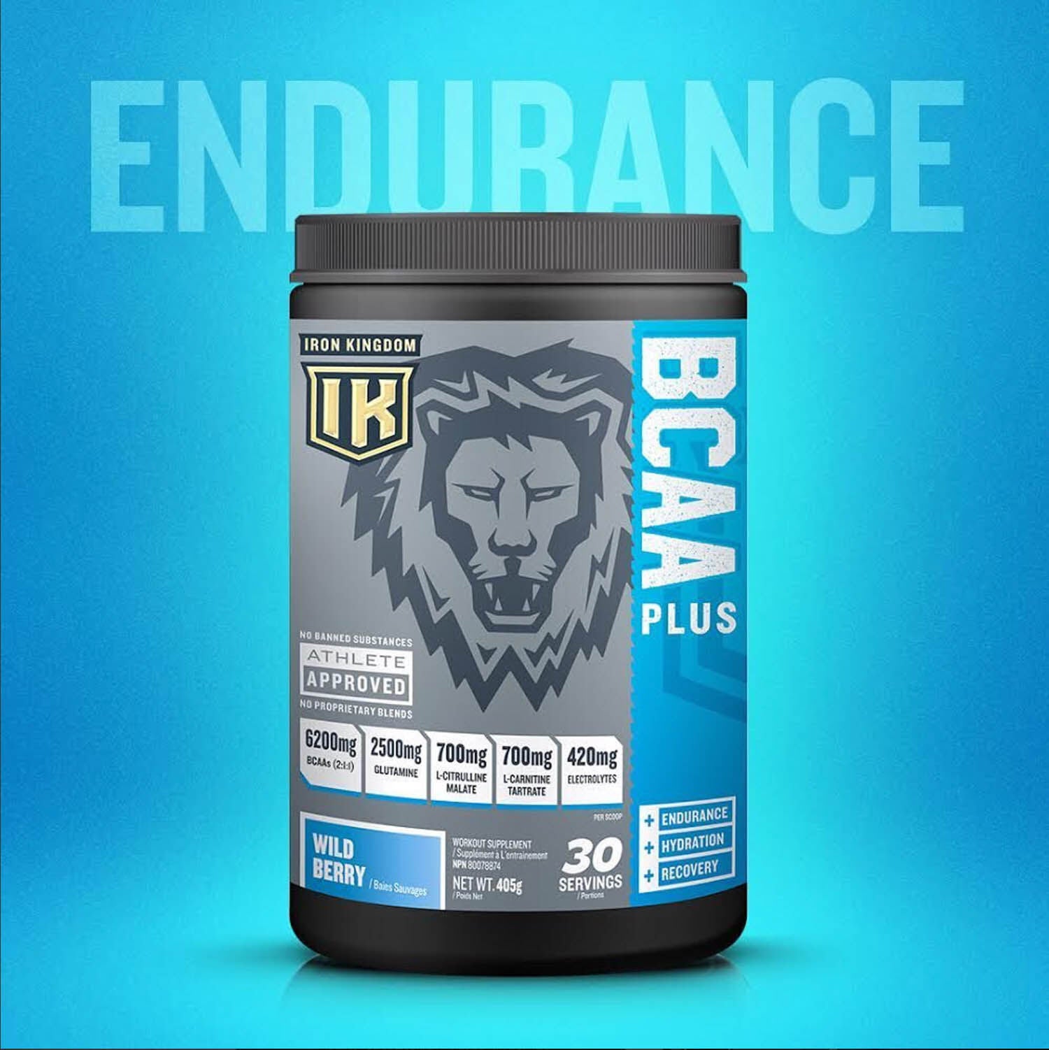 BCAA PLUS Baies sauvages | GNC