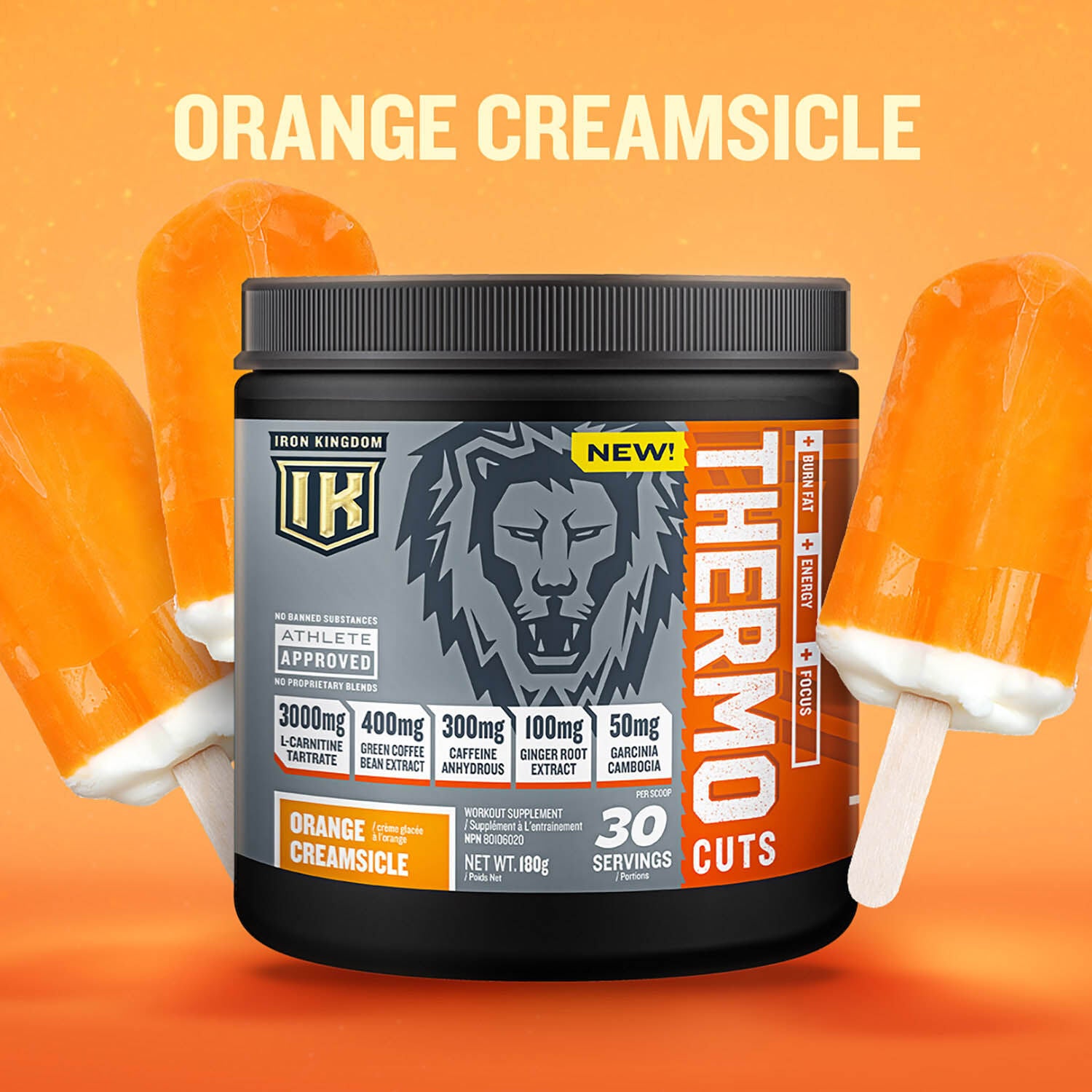 THERMO Cuts - Orange Creamsicle Orange Creamsicle | GNC