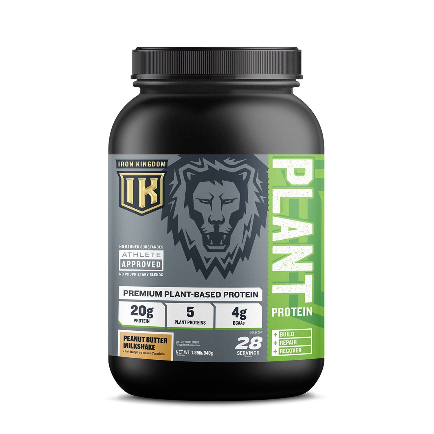 Iron Kingdom Plant Protein - Lait frapp&eacute; au beurre d&rsquo;arachide  | GNC
