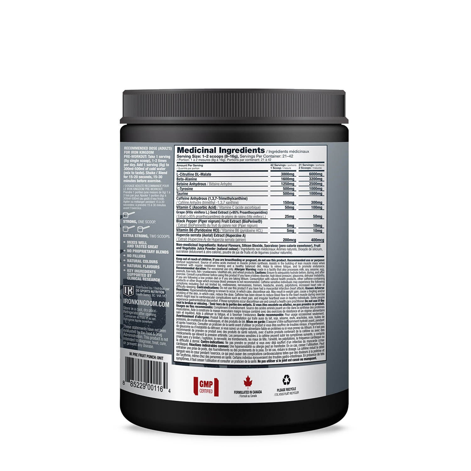 Pr&eacute;entra&icirc;nement Punch aux fruits | GNC
