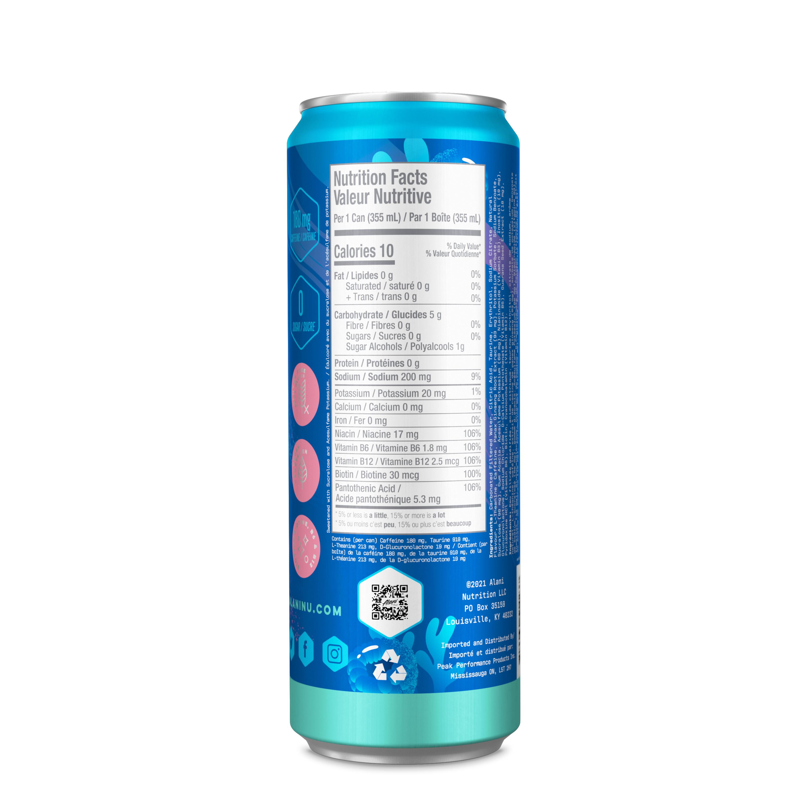 Alani Nu Breezeberry Energy  | GNC