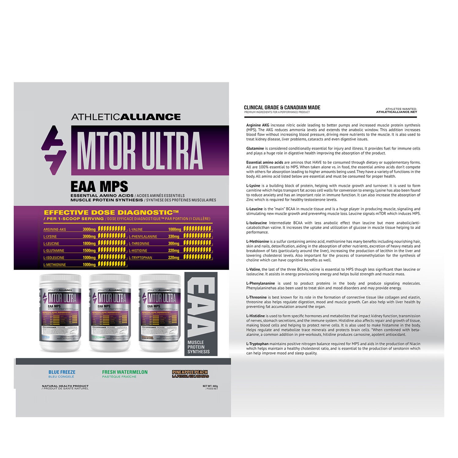 MTOR ULTRA EAA MPS Pineapple Peach | GNC