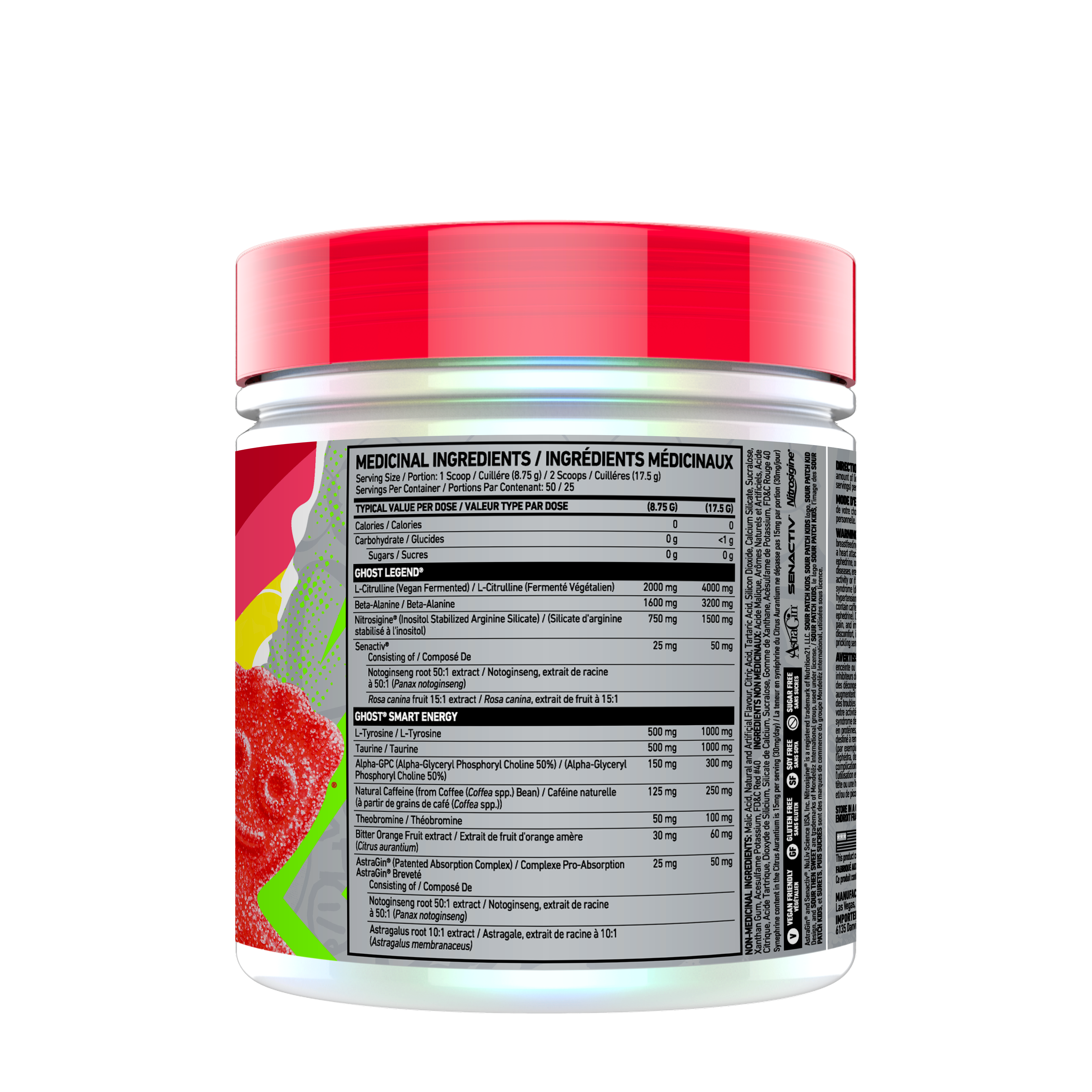 LEGEND&reg; Pre-Workout - Sour Patch Kids Redberry&reg; Sour Patch Kids Redberry | GNC