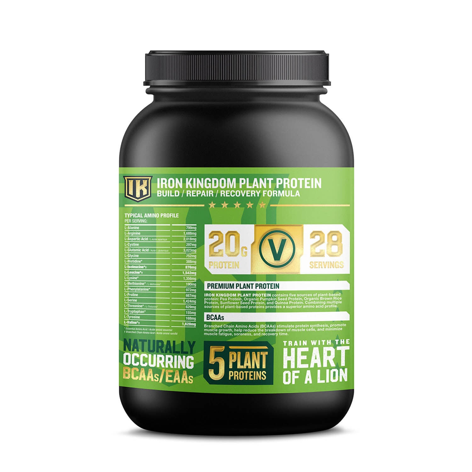 Iron Kingdom Plant Protein - Lait frapp&eacute; au beurre d&rsquo;arachide  | GNC