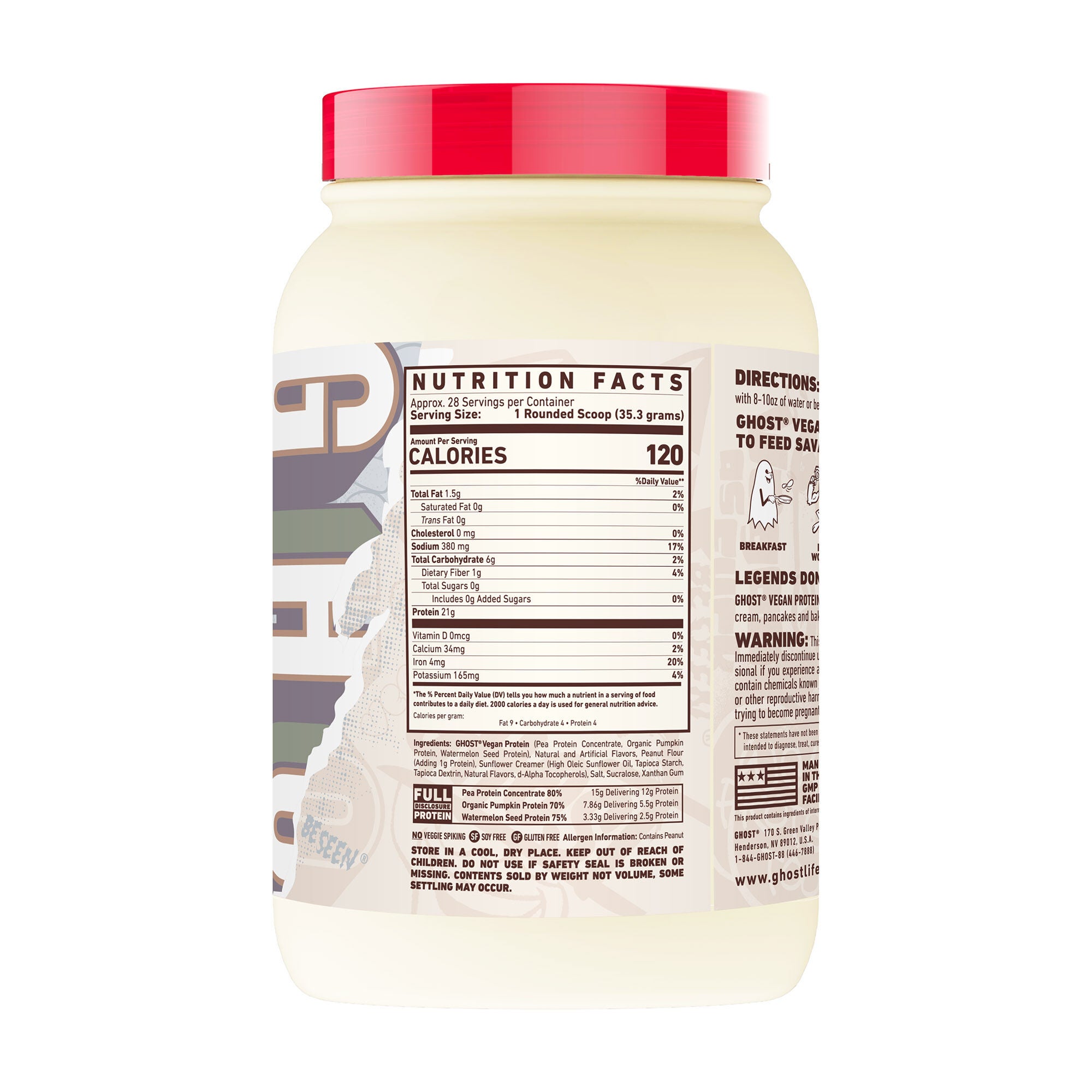 Vegan Protein - Peanut Butter Cereal Milk Peanut Butter Cereal Milk | GNC