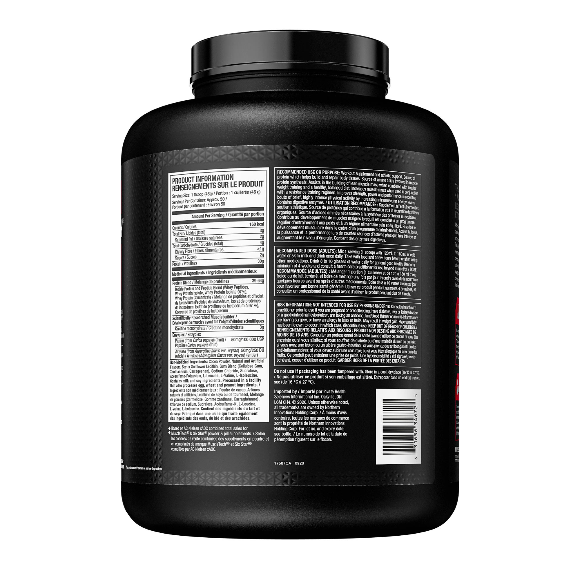 Nitro Tech&reg; Whey Protein - Milk Chocolate  | GNC