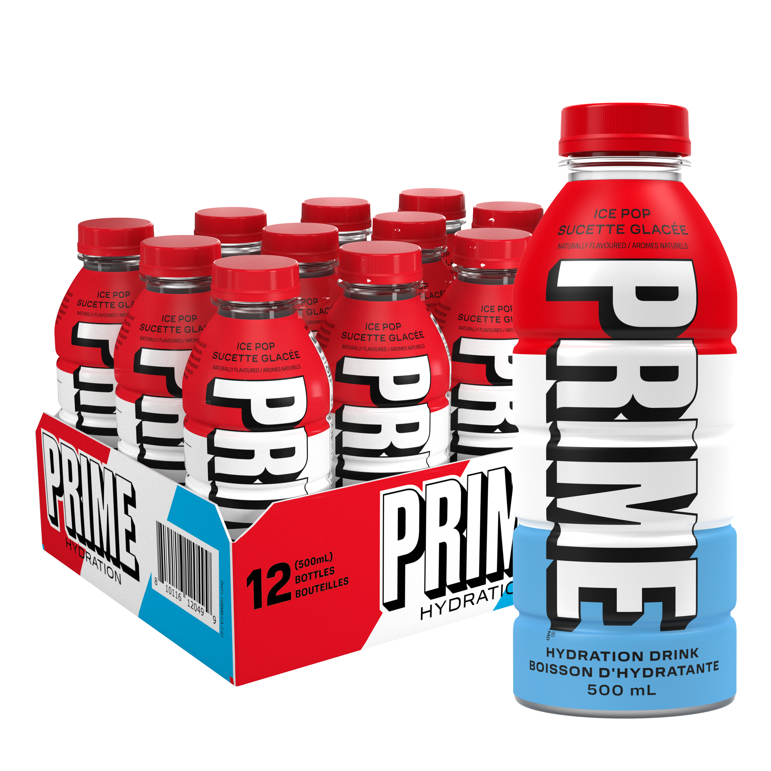 Hydration Drink - Ice Pop - 12 Bottles  | GNC