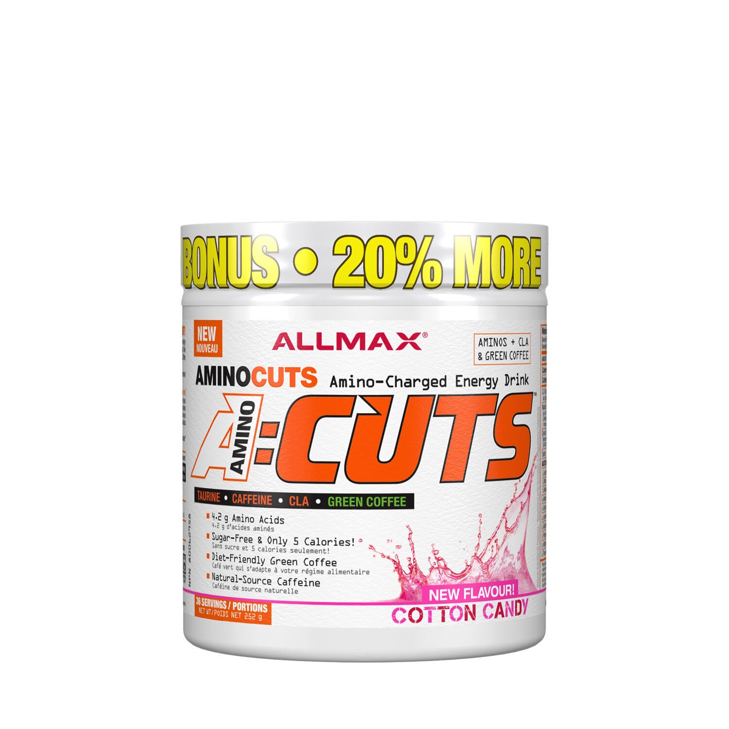 Amino A:Cuts - Cotton Candy Cotton Candy | GNC