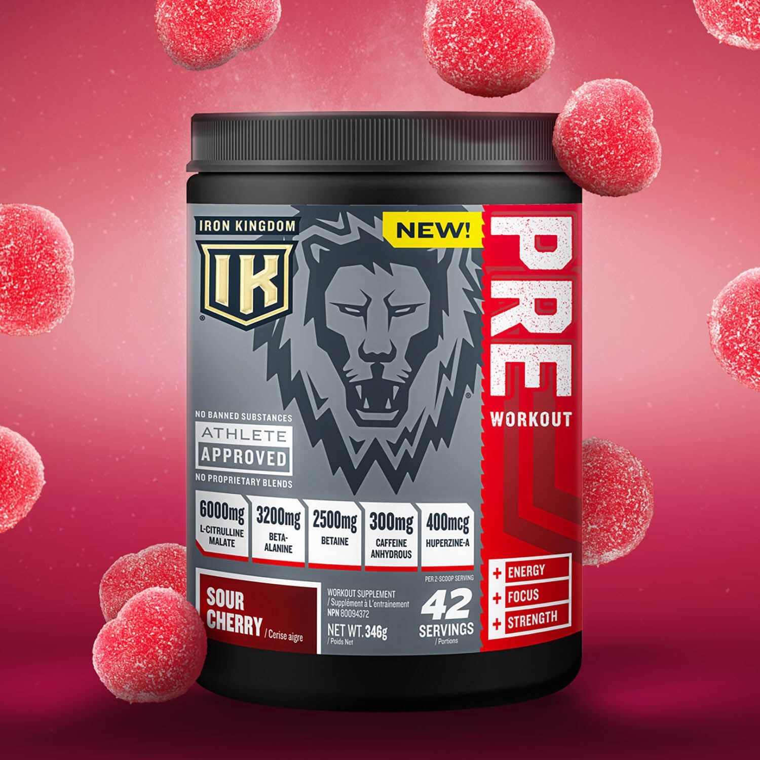 Pre-Workout - Sour Cherry Sour Cherry | GNC