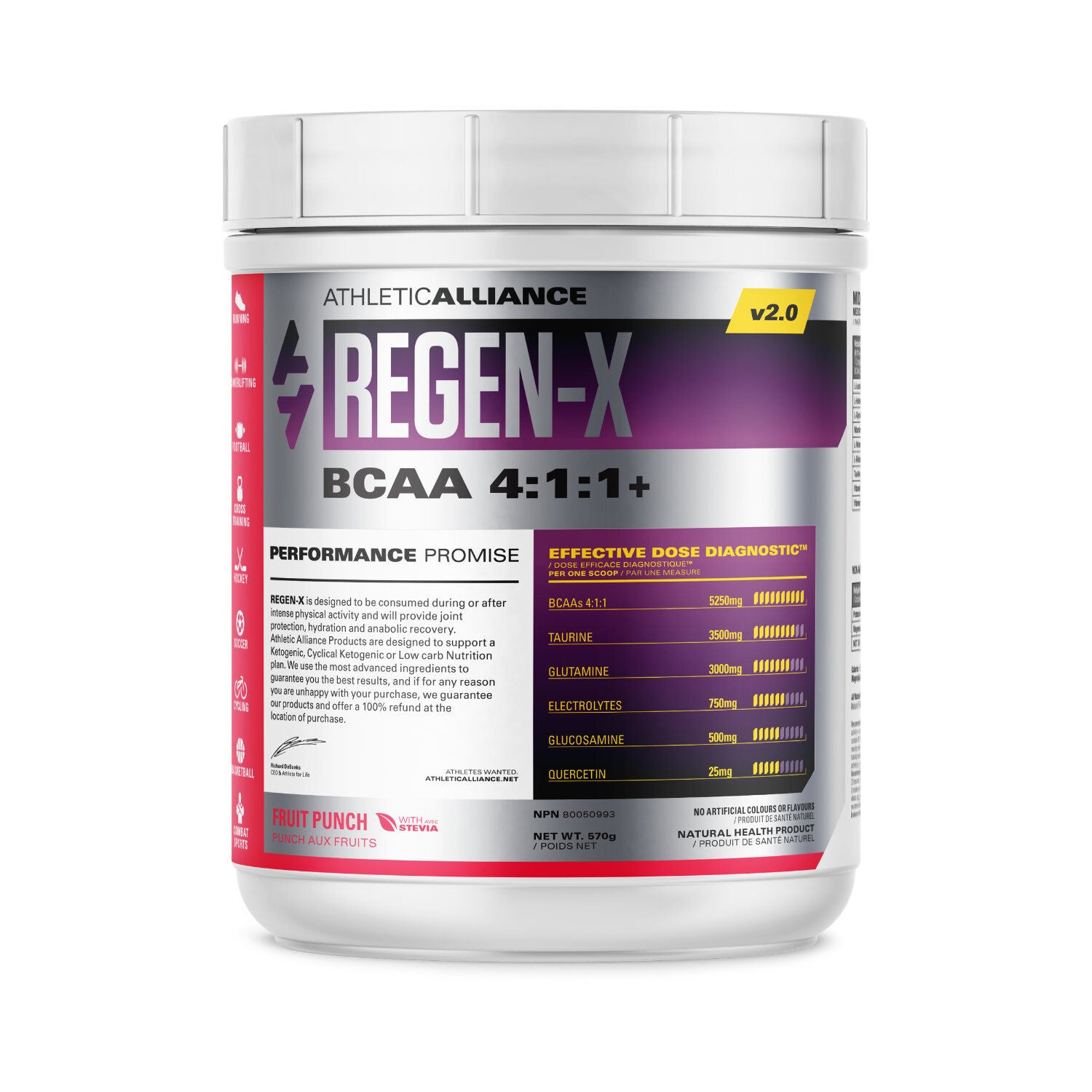 Regen-X BCAA - Fruit Punch Fruit Punch | GNC