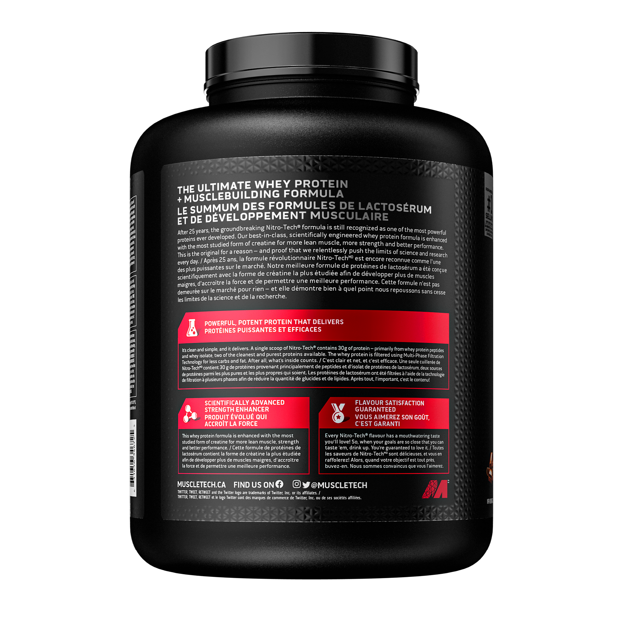 Nitro Tech&reg; Whey Protein - Milk Chocolate  | GNC
