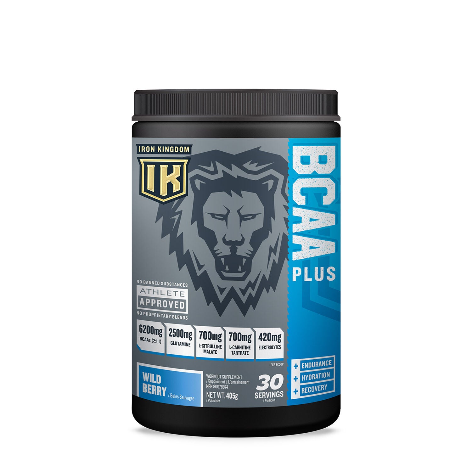 BCAA PLUS Baies sauvages | GNC