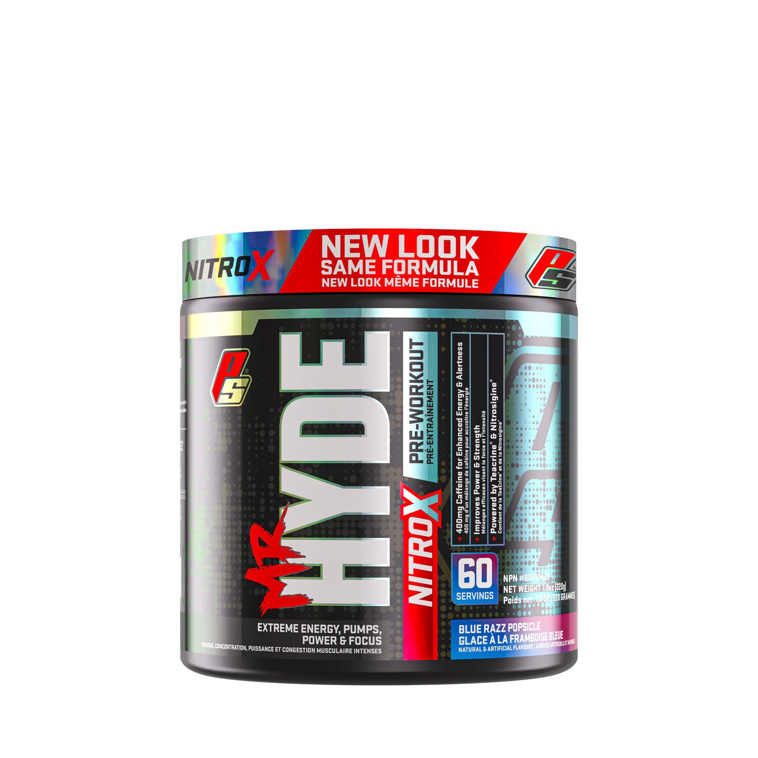 MR HYDE NITROX Pre-Workout - Blue Razz Popsicle Blue Razz Popsicle | GNC