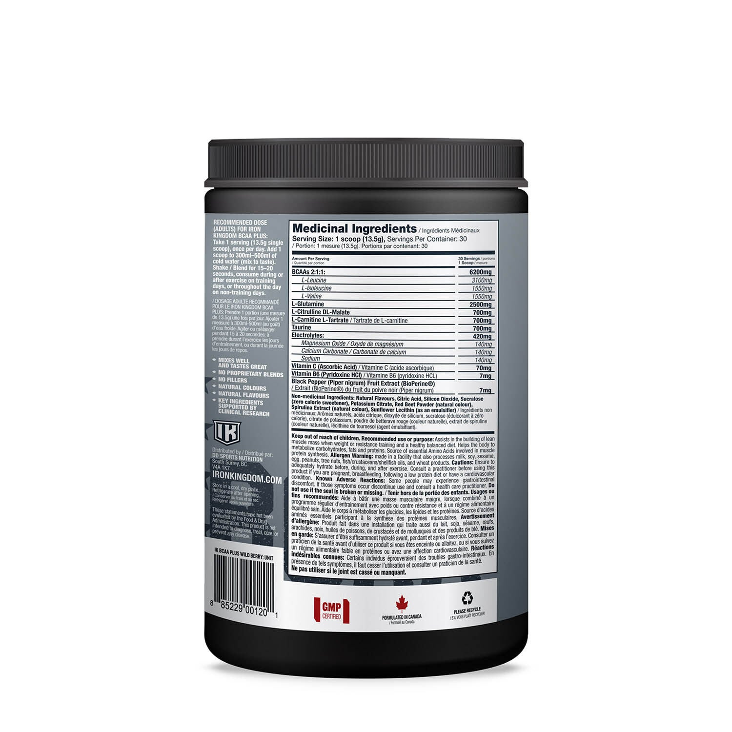 BCAA PLUS Baies sauvages | GNC