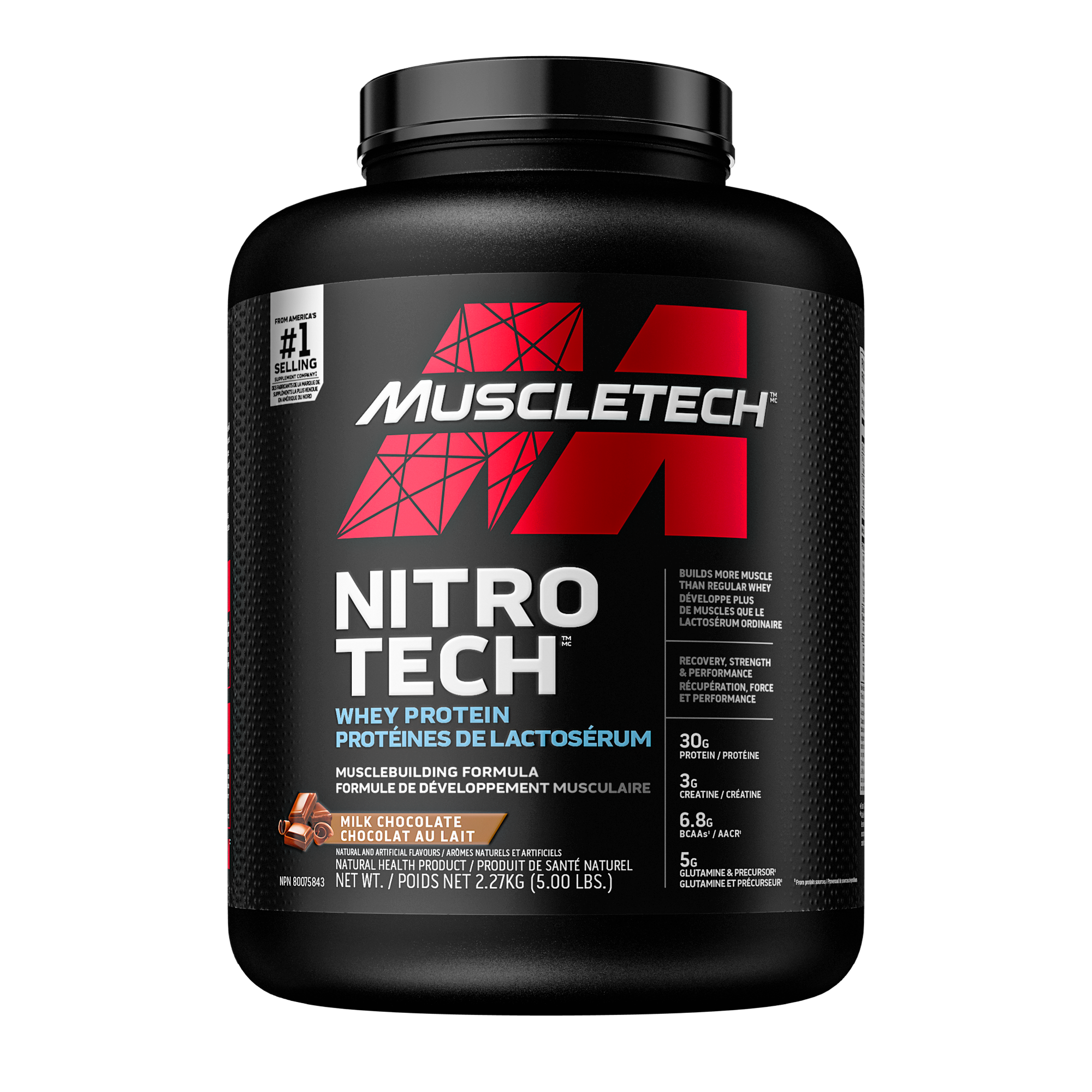 Nitro Tech&reg; Whey Protein - Milk Chocolate  | GNC