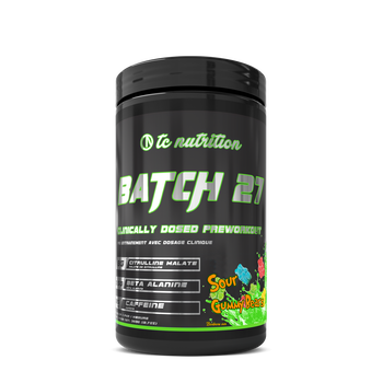 Batch 27 Pre-Workout - Sour Gummy Bear &#40;40 Servings&#41;  | GNC
