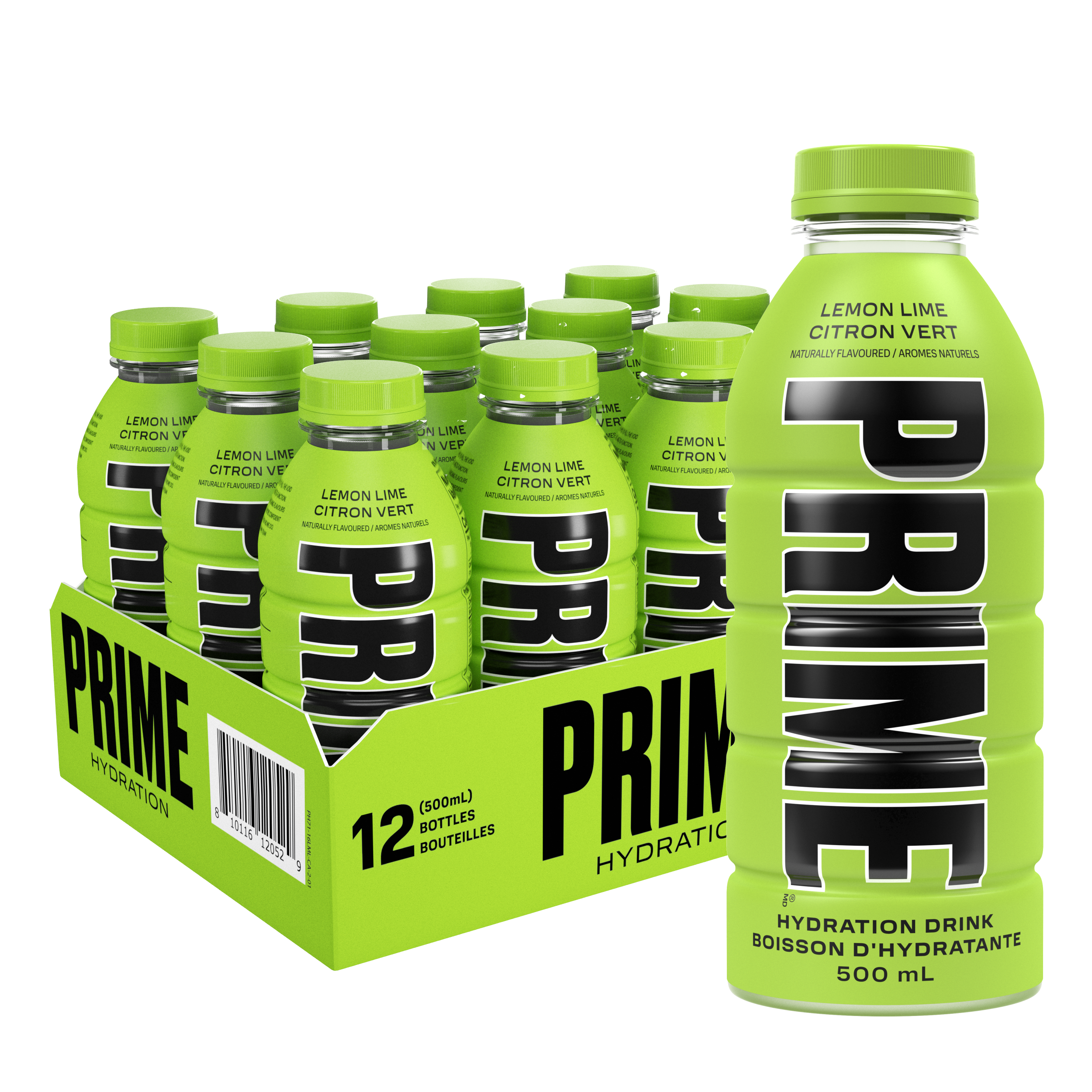 Hydration Drink - Lemon Lime - 12 Bottles  | GNC