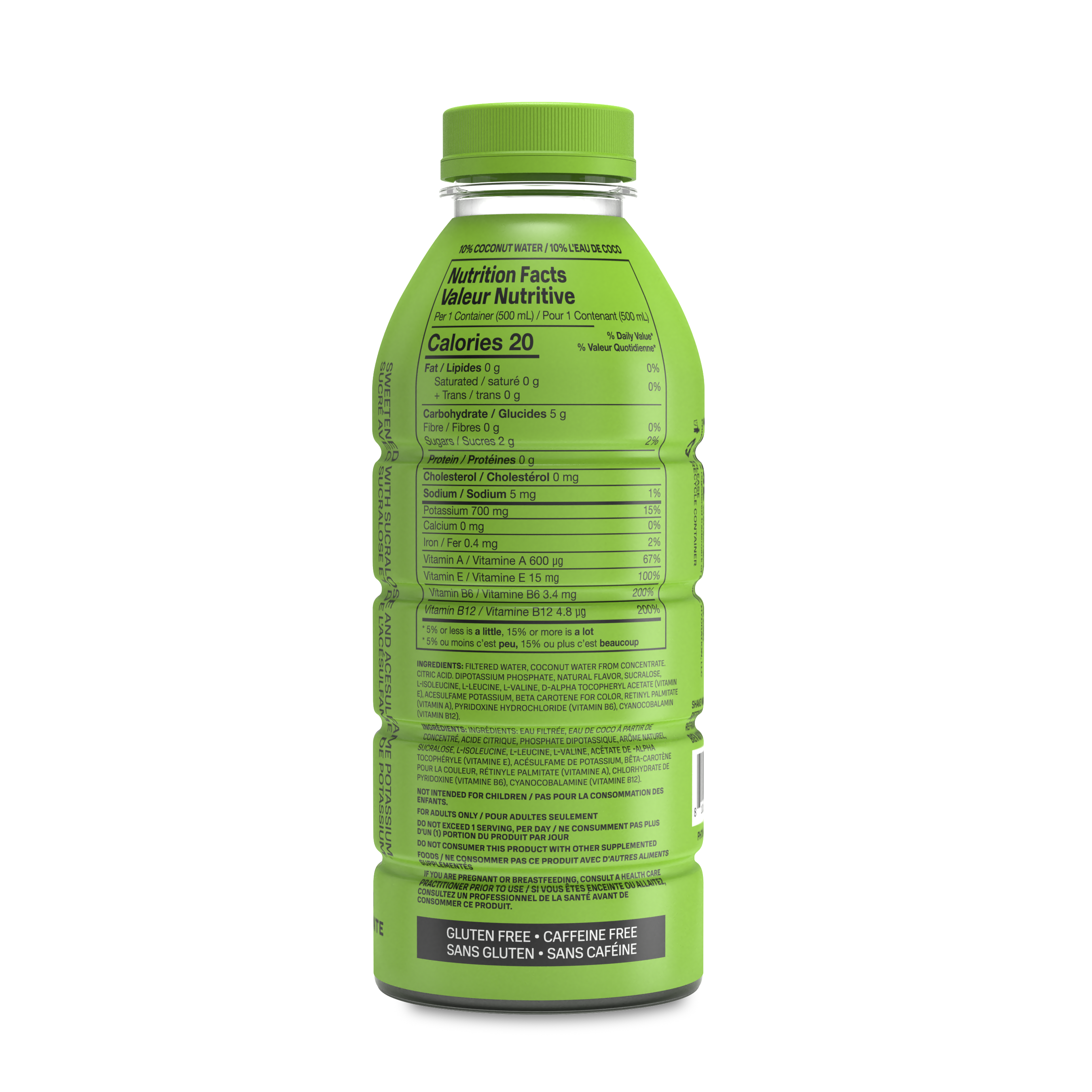 Hydration Drink - Lemon Lime - 12 Bottles  | GNC