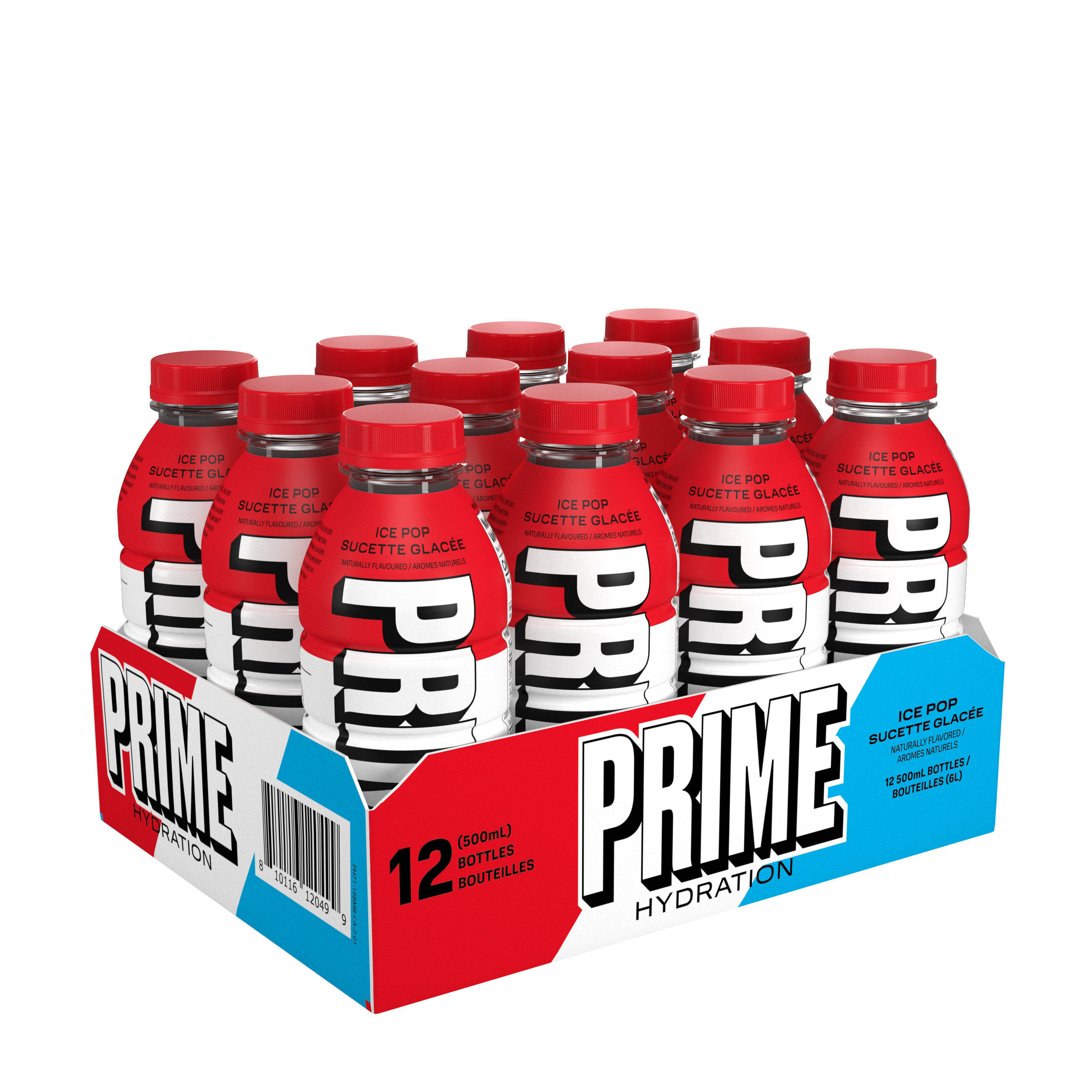 Hydration Drink - Ice Pop - 12 Bottles  | GNC