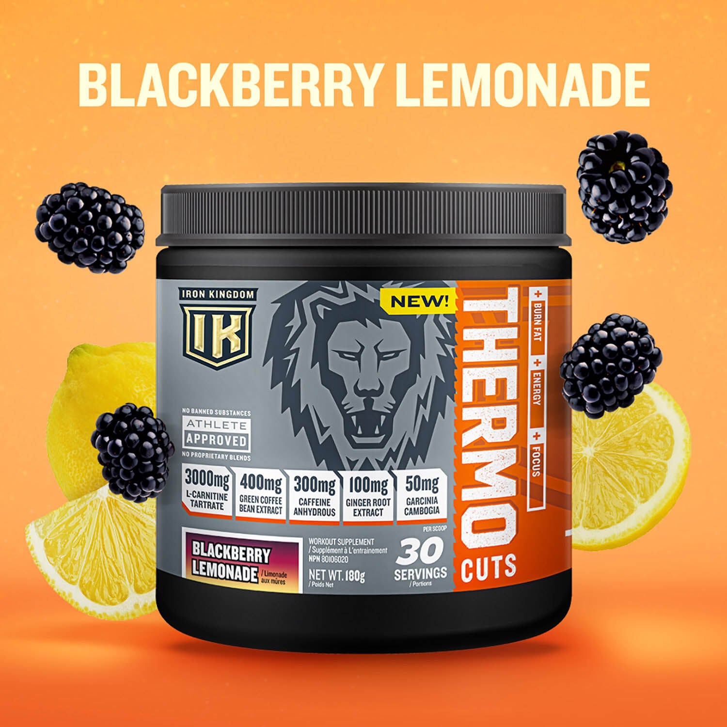 THERMO Cuts - Blackberry Lemonade Blackberry Lemonade | GNC