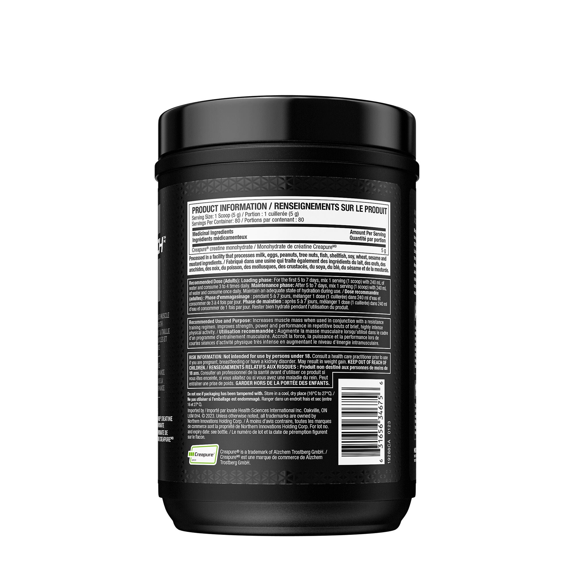 100% Creatine - Unflavored - 80 Servings  | GNC